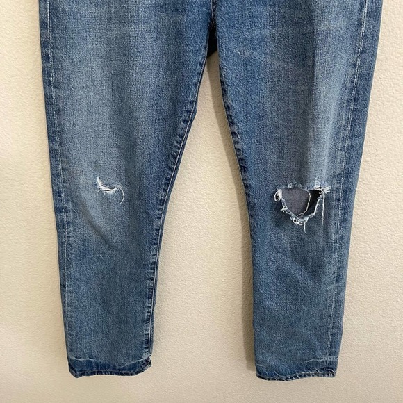 Citizens of Humanity Emerson Distressed Slim Boyfriend Denim Jeans Roadtrip 27 - Picture 8 of 16